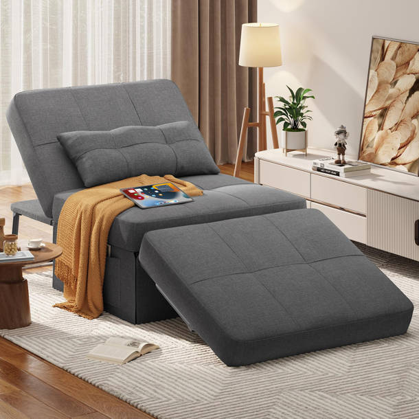 Latitude Run® Vivanco 77" Armless Sofa Bed & Reviews Wayfair